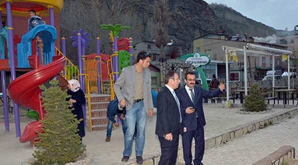 Belediye Başkan Vekili Akgül Park’ta İncelemelerde Bulundu