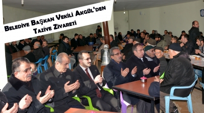 Belediye Başkan Vekili Akgül&#039;den Taziye Ziyareti
