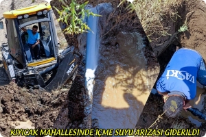 Kıyıcak Mahallesinde İ&ccedil;me Suyu Arızası Giderildi