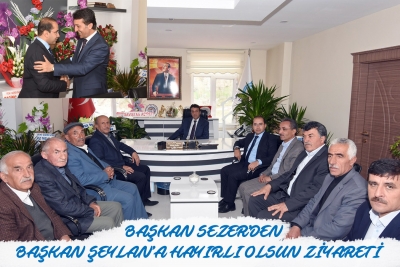 Başkan Sezer&rsquo;den Başkan Şeylan&rsquo;a Hayırlı Olsun Ziyareti