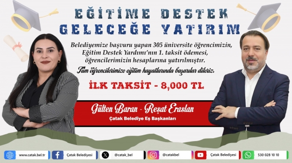 Eğitim Desteği &Ouml;ğrencilerin Hesaplarına Yatmaya Başladı