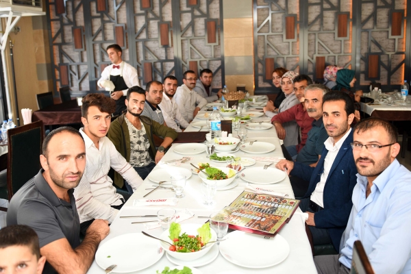 Fuar&rsquo;da G&ouml;revli Personele Teşekk&uuml;r Yemeği