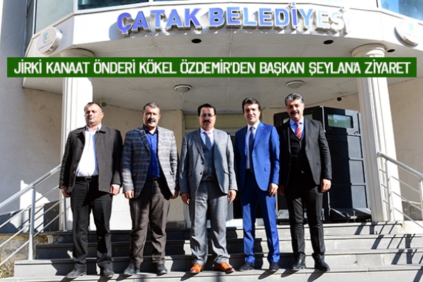 Jirki Kanaat Önderi Kökel Özdemir&#039;den Başkan Şeylan&#039;a ziyaret