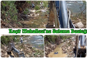 Ka&ccedil;it Mahallesi&rsquo;ne Sulama Desteği