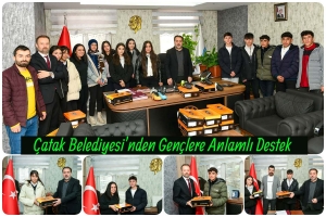 &Ccedil;atak Belediyesi&rsquo;nden Gen&ccedil;lere Anlamlı Destek