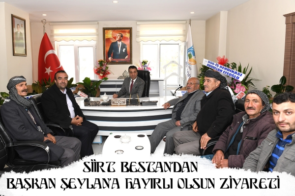 Başkan Şeylan&rsquo;a Hayırlı olsun Ziyareti