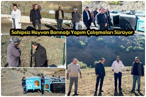 Sahipsiz Hayvan Barınağı Yapım &Ccedil;alışmaları S&uuml;r&uuml;yor