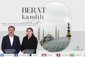 Belediye Eş Başkanları Baran ve Eraslan&rsquo;ın Berat Kandili Mesajı