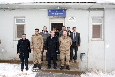 Akg&uuml;l, Narlı Jandarma Karakolunu Ziyaret Etti