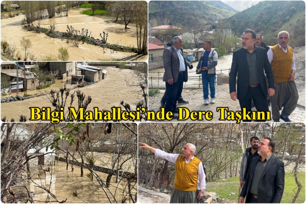 Bilgi Mahallesi&rsquo;nde Dere Taşkını