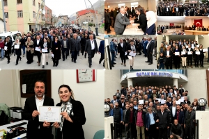 Çatak Belediye Başkanı Eraslan Mazbatasını Aldı