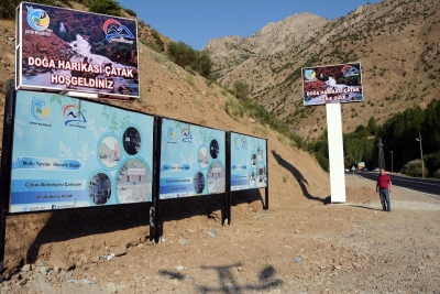 &Ccedil;atak&rsquo;ta 14 farklı alana&nbsp; bilboard kuruldu