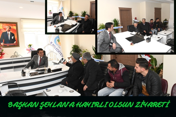 Başkan Şeylan&rsquo;a Hayırlı olsun Ziyareti