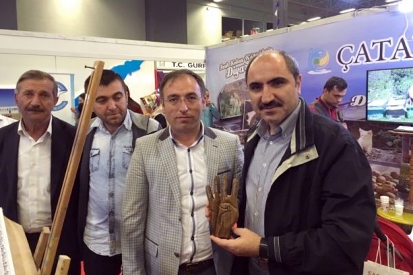 AK Parti İl Başkanı Ve T&Uuml;MSİAD Van Şube Başkanı Standımızı Ziyaret Etti