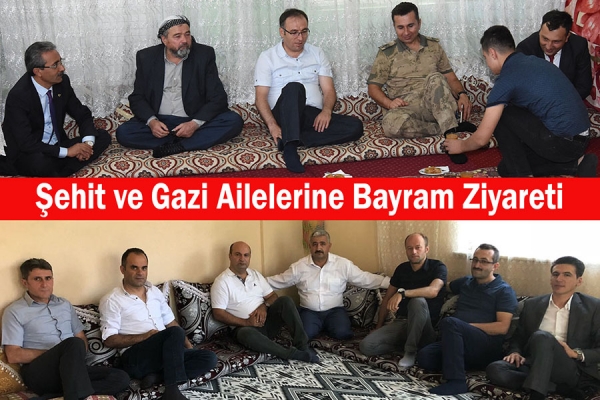 Şehit ve Gazi Ailelerine Bayram Ziyareti
