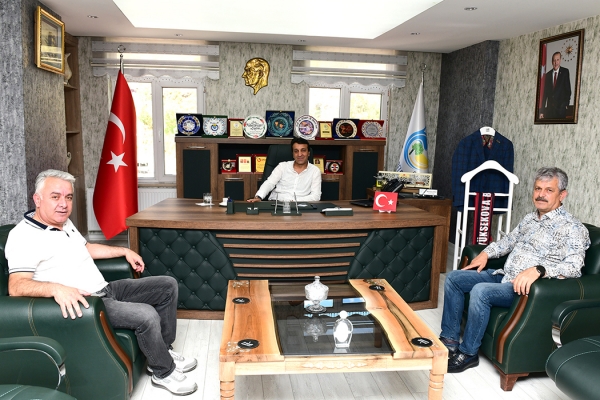 Tillo Belediye Başkanı Aydın’dan Başkan Şeylan’a Ziyaret