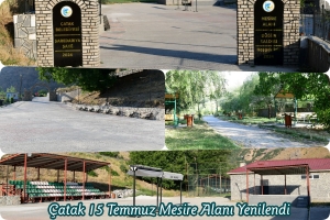 &Ccedil;atak 15 Temmuz Mesire Alanı Yenilendi